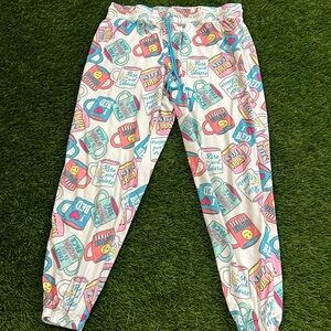 Women’s Briefly Stated Pajama Pants - Coffee Mug Print